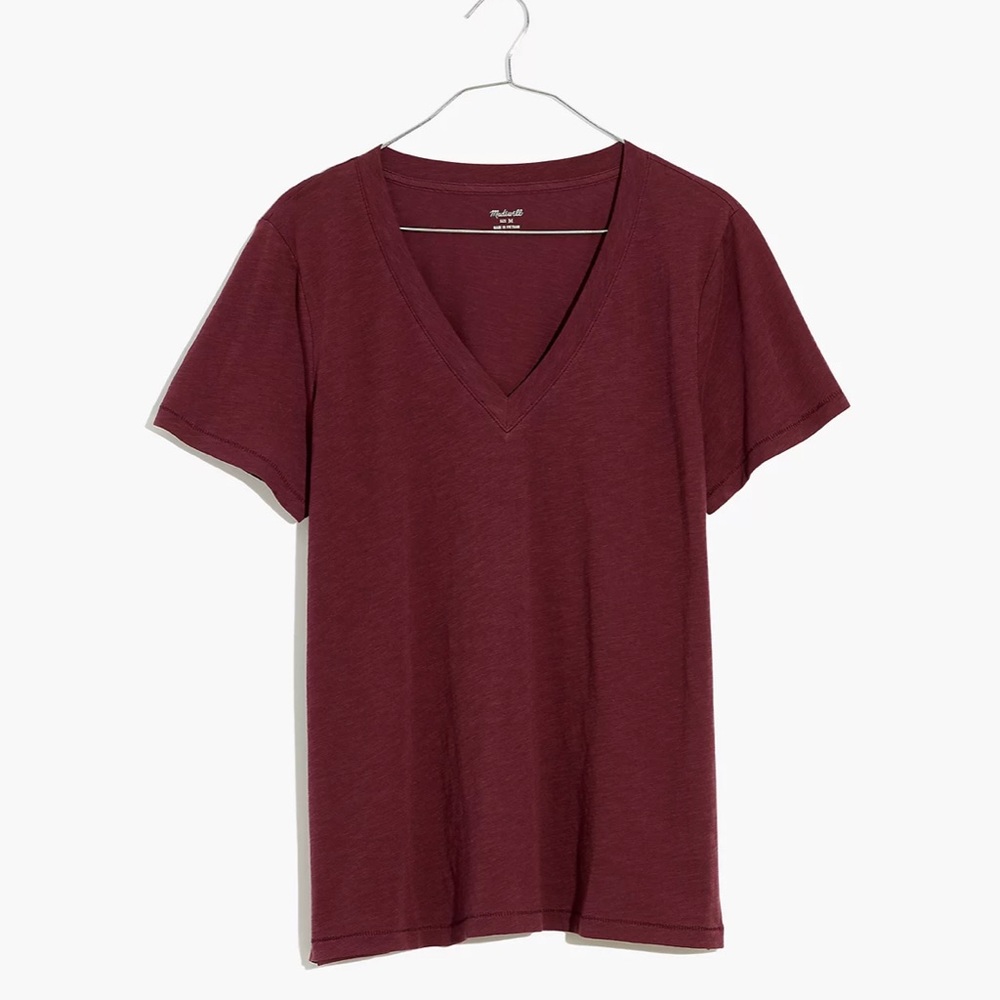 Madewell Whisper Cotton V-Neck Tee